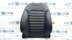 Tapițerie scaun pasager Ford Edge 15-24 piele albastră încălzită