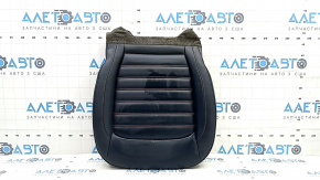 Tapițerie scaun șofer Ford Edge 15-24, piele albastră, încălzită