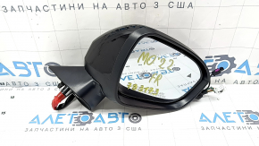 Oglindă laterală dreapta completă Mitsubishi Outlander 22-25 9+2 pini, semnalizare, încălzire, rabatare automată, BSM, cameră, negru lucios