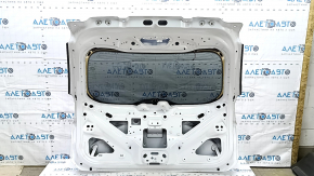 Дверь багажника голая со стеклом Ford Edge 19-24 белый YZ, без молдингов