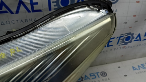 Фара передняя левая в сборе Ford Escape MK3 17-19 рест галоген+led светлая, без крепления, под полировку