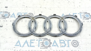 Эмблема решетки радиатора grill Audi Q5 80A 18-20 хром