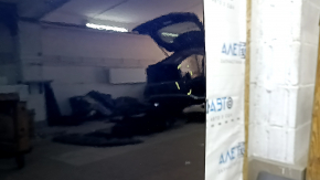 Дверь в сборе передняя левая Lexus RX350 RX450h 16-22 keyless, синий 8X5, тычка