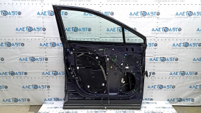 Дверь в сборе передняя левая Lexus RX350 RX450h 16-22 keyless, синий 8X5, тычка