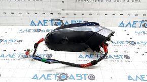 Oglindă laterală dreapta completă Lexus RX350 RX450h 21-22 15+6 pini, semnalizare, încălzire, antiorbire automată, BSM, cameră, albastru