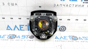 Подушка безопасности airbag в руль водительская Lexus RX350 RX450h 16-22 черная, ржавый пиропатрон