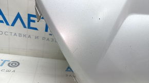 Накладка губы переднего бампера Ford Escape MK3 17-19 рест, серебро, царапины, песок