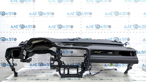 Торпедо передняя панель с AIRBAG Lexus RX450h 20-22 черная