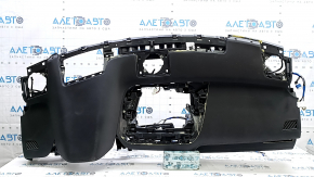 Торпедо передняя панель с AIRBAG Lexus RX450h 20-22 черная