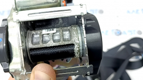 Centură de siguranță pasager cu tensionator Mitsubishi Outlander 22-25 neagră, contact cu apa, curățare chimică