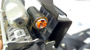 Centură de siguranță pasager cu tensionator Mitsubishi Outlander 22-25 neagră, contact cu apa, curățare chimică