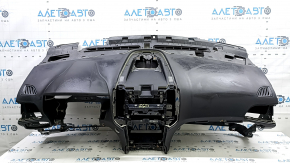 Торпедо передняя панель с AIRBAG Ford Edge 19-24 черная