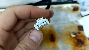 Tapițerie pernă scaun pasager Mitsubishi Outlander 22-25, piele combinată, cusături gri negru, încălzit, protecție împotriva daunelor provocate de apă