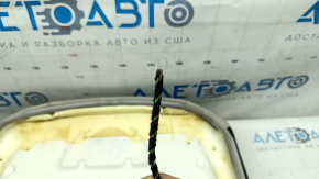 Подушка водительского сиденья Audi Q5 80A 18-20 кожа, бежевая, подогрев, под чистку, обрезана фишка, примята