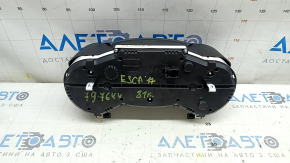 Щиток приборов Ford Escape MK3 17-19 рест, большой экран, 81к, царапины