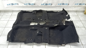 Покрытие пола Mitsubishi Outlander 22-26 черное, под химчистку