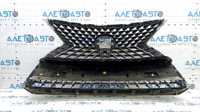 Решетка радиатора grill в сборе Lexus RX350 RX450h 20-22 под парктроники и камеру, песок