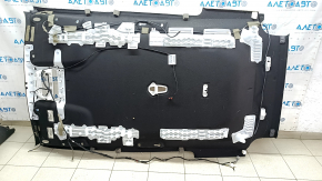 Обшивка потолка Ford Escape MK3 17-19 рест серая без люка, под чистку, обрезаны фишки