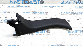 Накладка проема багажника левая Lexus RX350 RX450h 16-22 черная, потерта