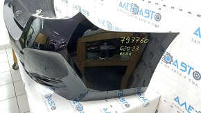 Бампер задний голый BMW 3 G20 23-26 под парктроники без PMA, черный, вмятины, царапины