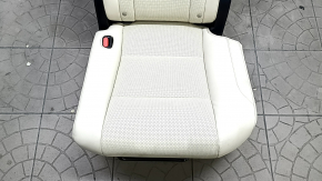 Задний ряд сидений 2 ряд левый Lexus RX350 RX450h 20-22 без airbag, механический, кожа бежевая, бежевая строчка, перфорация, ржавое снизу