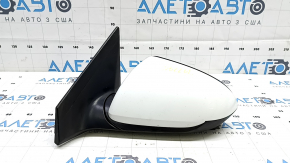 Зеркало боковое левое в сборе Hyundai Elantra AD 17-20 7 пинов, подогрев, BSM, белое