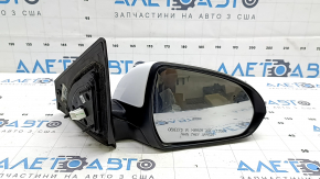 Зеркало боковое правое в сборе Hyundai Elantra AD 17-20 7 пинов, подогрев, BSM, белое