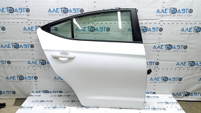 Дверь в сборе задняя правая Hyundai Elantra AD 17-20 белый W8