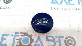 Центральный колпачок Ford Focus mk3 11-18 54/50мм, синий