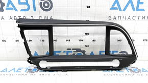 Ornamente frontale pentru monitor Hyundai Elantra AD 19-20 negru