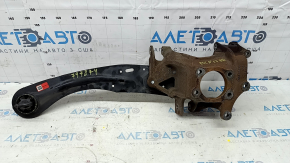Цапфа задняя правая Ford Escape MK3 17-19 с рычагом, ржавая, микротрещины С/Б