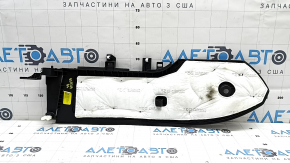 Накладка центральной консоли боковая левая Hyundai Elantra AD 17-20 черная, потерта