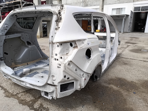 Четверть крыло задняя правая Ford Escape MK3 13-19 белая, на кузове, тычки