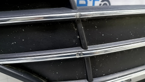 Решетка радиатора grill в сборе Hyundai Elantra AD 19-20 с эмблемой без радара, песок, царапины