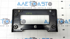 Площадка под номер переднего бампера BMW 3 G20 23-26