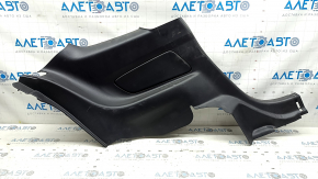 Карточка задняя левая Ford Mustang mk6 15-23 купе черная, царапины, затерта