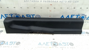 Ornamente prag ușă interior stânga Ford Mustang mk6 15-23 negru, zgârieturi