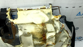 Подушка заднего ряда сидений 2 ряд BMW 3 G20 23-26 кожа черная, перфорация, повреждение водой, под химчистку