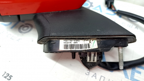 Зеркало боковое левое в сборе Ford Mustang mk6 15-23 7 пинов, складывание, поворотник, подогрев, красное