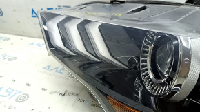 Фара передняя левая в сборе Ford Mustang mk6 18-23 LED песок