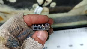 Tapițerie spătar scaun șofer BMW 3 G20 19-21, piele perforată neagră, încălzită, protecție împotriva daunelor provocate de apă
