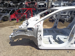 Четверть передняя левая Ford Edge 19-24 на кузове, белая
