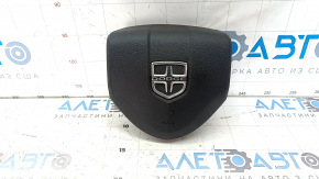 Подушка безопасности airbag в руль водительская Dodge Grand Caravan 11-20 черн царапины, нет фрагмента