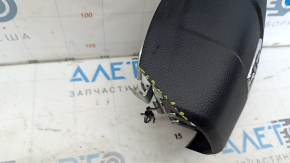 Подушка безопасности airbag в руль водительская Dodge Grand Caravan 11-20 черн царапины, нет фрагмента