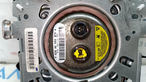Подушка безопасности airbag в руль водительская Dodge Grand Caravan 11-20 черн царапины, нет фрагмента