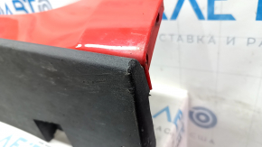 Порог правый Ford Mustang mk6 15-23 красный, потерт