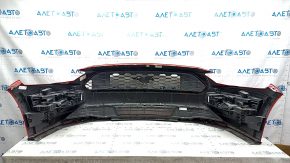 Бампер передний всборе Ford Mustang mk6 18-23 рест, красный, царапины, потертоси, песок, тычки