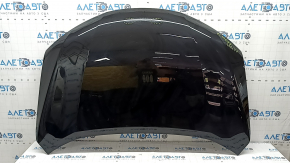 Капот голый Nissan Rogue 14-20 алюминий, черный G41, вмятины