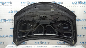Капот голый Nissan Rogue 14-20 алюминий, черный G41, вмятины