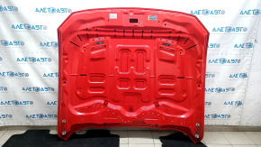 Капот голый Ford Mustang mk6 18-23 рест под воздуховоды, алюминий, красный PQ, песок